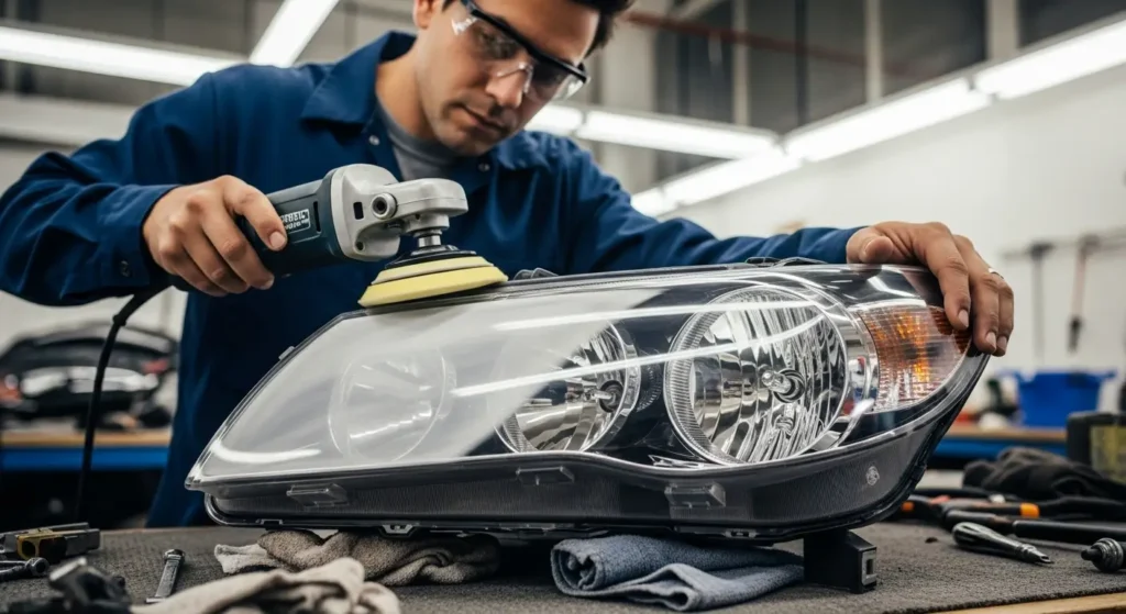 Cómo Pulir los Faros del Coche: Guía Definitiva 2026 + Precios 5 cómo pulir los faros del coche opacos en casa paso a paso