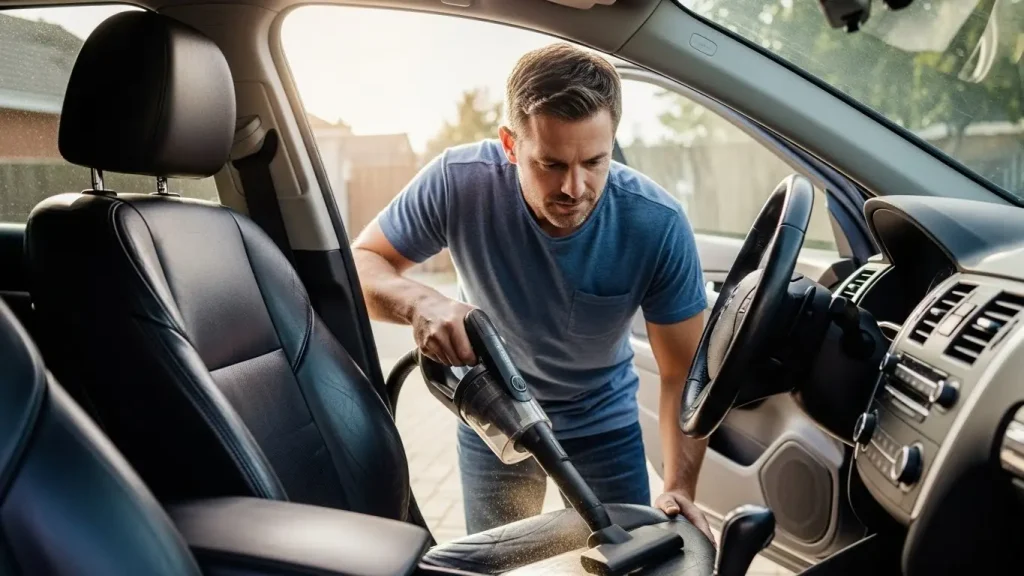 Limpieza Asiento Coche: Guia de expertos Experta para Tapicería de Tela y Cuero 6 El Primer Paso para un Interior Impecable del coche 