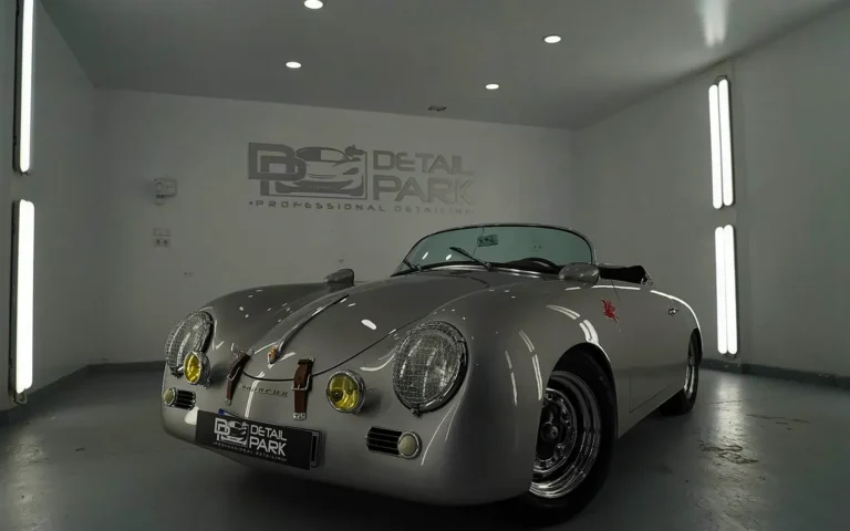 Porsche 356 restaurado en el taller de Detail Park